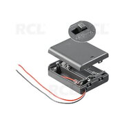 BATTERY HOLDER-ENCLOSURE for 3x AA / 3x R6 Battery with Switch ILAB17DJ.jpg