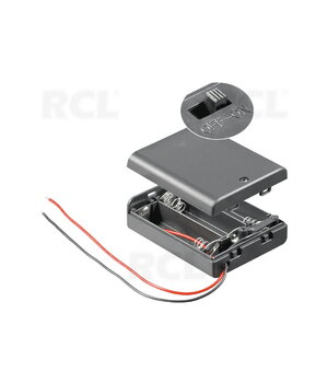 BATTERY HOLDER-ENCLOSURE for 3x AA / 3x R6 Battery with Switch ILAB17DJ.jpg