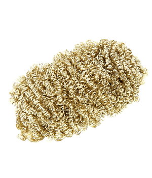 Metal shavings - Brush for cleaning the soldering iron tip, made of copper shavings 35x50 mm ILITS39.jpg