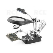 Soldering iron stand with magnifying glass and LED light, TE-800 ILITS5.jpg