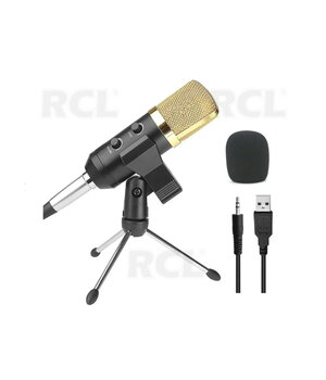 МИКРОФОН конденсаторный профессиональный USB, с подставкой IMIK03.jpg