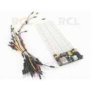 PLOKŠTĖ EKSPERIMENTAMS 830k. su laidais,  įt. keitikliu 6.5-12V DC, USB į 5V IPME075R.jpg