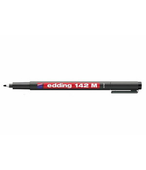 MARKERIS - ŽYMEKLIS  vandeniui atsparus 142M juodas, linijos storis 1mm IPMM142.jpg