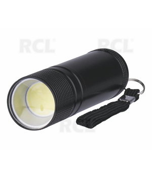 PROŽEKTORIUS - ŽIBINTUVĖLIS  metalinis 3W COB LED 3xAAA, 100lm; Šviesos spindulio ilgis:15m IPR016+1.jpg