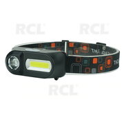 Mini Headlamp XPE+COB LED, 1500 lm, USB charging IPRG01.jpg