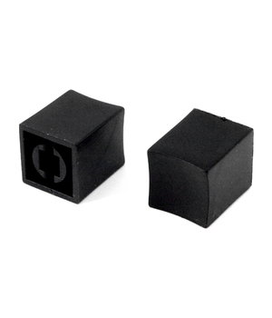 RANKENĖLĖ - MYGTUKAS  9.5x9.5x12mm,  juoda IRAM12J.jpg