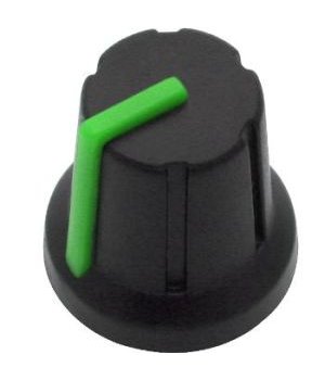 RANKENĖLĖ  ø16x17mm, ašis 6mm, žalia IRAP311Z.jpg