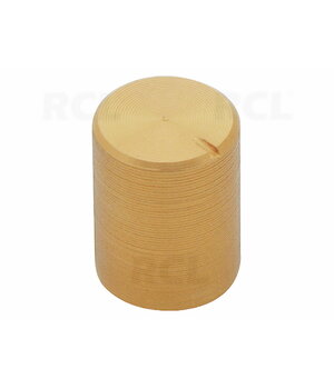 RANKENĖLĖ ø10x13mm 6mm potenciometrui, AL gold IRAP410G.jpg