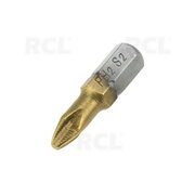 BIT PH2 25mm 1/4" (6.3mm), magnetic, titanium coated IRATAPH2.jpg