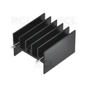 RADIATORIUS 25x23x16mm, juodas su kaiščiais IRD142AK.jpg