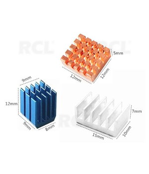 Radiatorių rinkinys Raspberry Pi 4, rinkinys IRDR02.jpg