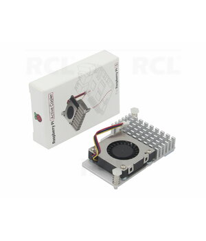 Radiatorius - aušintuvas Raspberry PI aktyvinis (su ventiliatoriumi) IRDR48+2.jpg