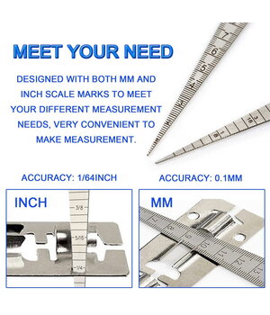 LINIUOTĖ kūginė skersmeniui matuoti 1-15mm, 1/32-5/8 Inch IRLM08+2.jpg