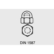 STEEL FULL NUTS M6 with cap DIN1587 3pcs ITV87MX.jpg