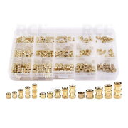 Brass Nuts Assortment Kit, M2 M3 M4,  250pcs ITVM01R.jpg