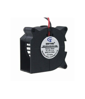 Турбинный вентилятор DC 12V 40x40x10mm 0.07A 25dBa 6000aps/min 9.17cfm IVT1204_1+2.jpg