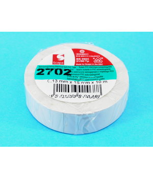ИЗОЛЯЦИЯ белая 0.13x15mm 10m, Scapa 2702 IZ1510B.jpg
