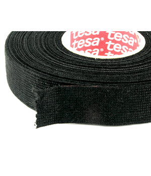 INSULATING TAPE black 15mmx25m textile with texture,  TESA 51608 IZ1525MJT+1.jpg