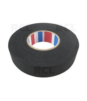 INSULATING TAPE black 0.3x19mm 15m, textile with texture IZ1915MJP.jpg