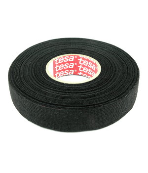 INSULATING TAPE black 19mmx25m, textile with texture, TESA 51608 IZ1925MJT.jpg