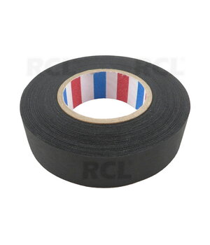 INSULATING TAPE 0.25x19mm 25m black, textile IZ1925MP.jpg