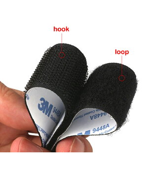 Self Adhesive Stick Loop Tape Velcro 16 mm x 3 m black IZS163+1.jpg