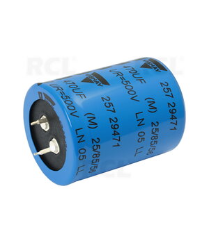KONDENSATORIUS ELEKTROLITINIS  820uF 400V, SNAP-IN ø35x50mm, ±20% KE820_40VS.jpg