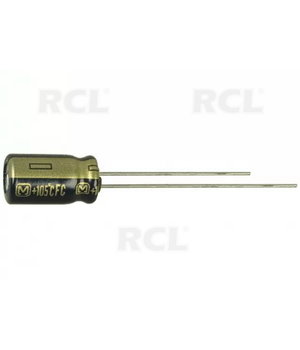 КОНДЕНСАТОР электр. низкоимпедансный  100uF 16V FC PANASONIC 6.3x11mm KEK100_1_PN.jpg