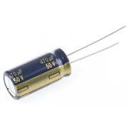 КОНДЕНСАТОР электр. низкоимпедансный  470uF 50V, ø10x30mm, FC PANASONIC EEUFC1H471 KEK470_5_PN.jpg