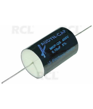 FILM CAPACITOR  MKP 1uF / 400 VDC 5%, axial, AUDYN CAP MKP QS KPVA610_4.jpg