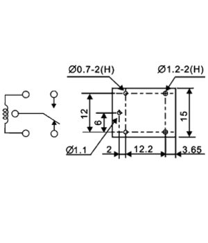 РЕЛЕ  24V  15A  R=1600 Om RL2410R+2.jpg