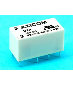 РЕЛЕ D2N12 12V 150 mW, 0.5A/125VAC 1A/30VDC, (DPDT), TE Connectivity RLD2N12.jpg