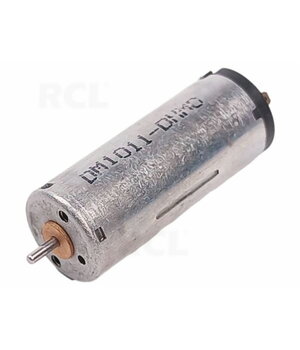 Mini šepetėlinis DC variklis M50, 1–3V, 18000 aps./min, Ø1mm velenas SVUM049.jpg
