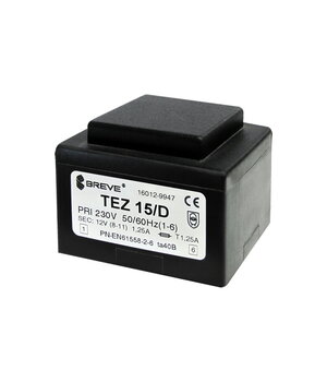 BREVE TUFVASSONS TEZ 15.0/D 16015-9969 encapsulated PCB transformer, 230 V / 15 V, 15 VA, 1 A TJ1510.jpg