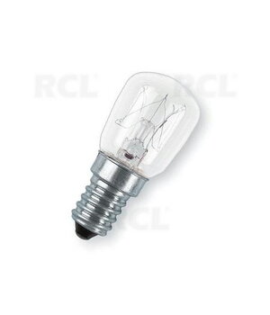 Лампа накаливания E14 230V 15W, 300°C для духовки, ø17x55mm VLK1415OR.jpg