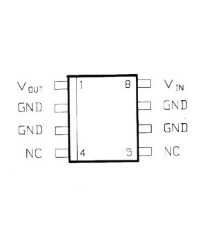 78L12 SMD стабилизатор напряжения 12В 0.1A  SO8 XX78XXSMD+1.jpg