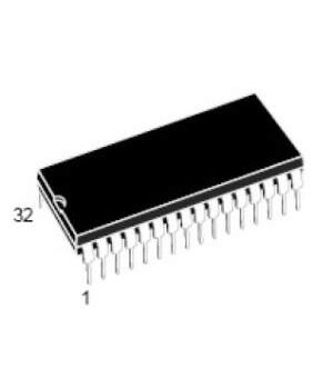 AT27C080-90PU EPROM, One Time Programmable, 90 ns, 1M x 8bit, 4.5V...5.5V, DIP-32 XXDIP32.jpg