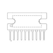 LA4461N усилитель мощности 1x12W 13.2V SIP10H

 XXM_SIP-10HH.jpg