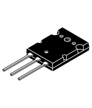 2SA1943 P 230V 15A 150W 25MHz, TO264, (kita pusė 2SC5200) XXTO264.jpg